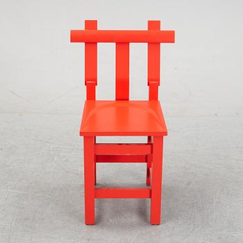 John Kandell, stol, "Pim Pim", Källemo AB. Formgiven 1990.