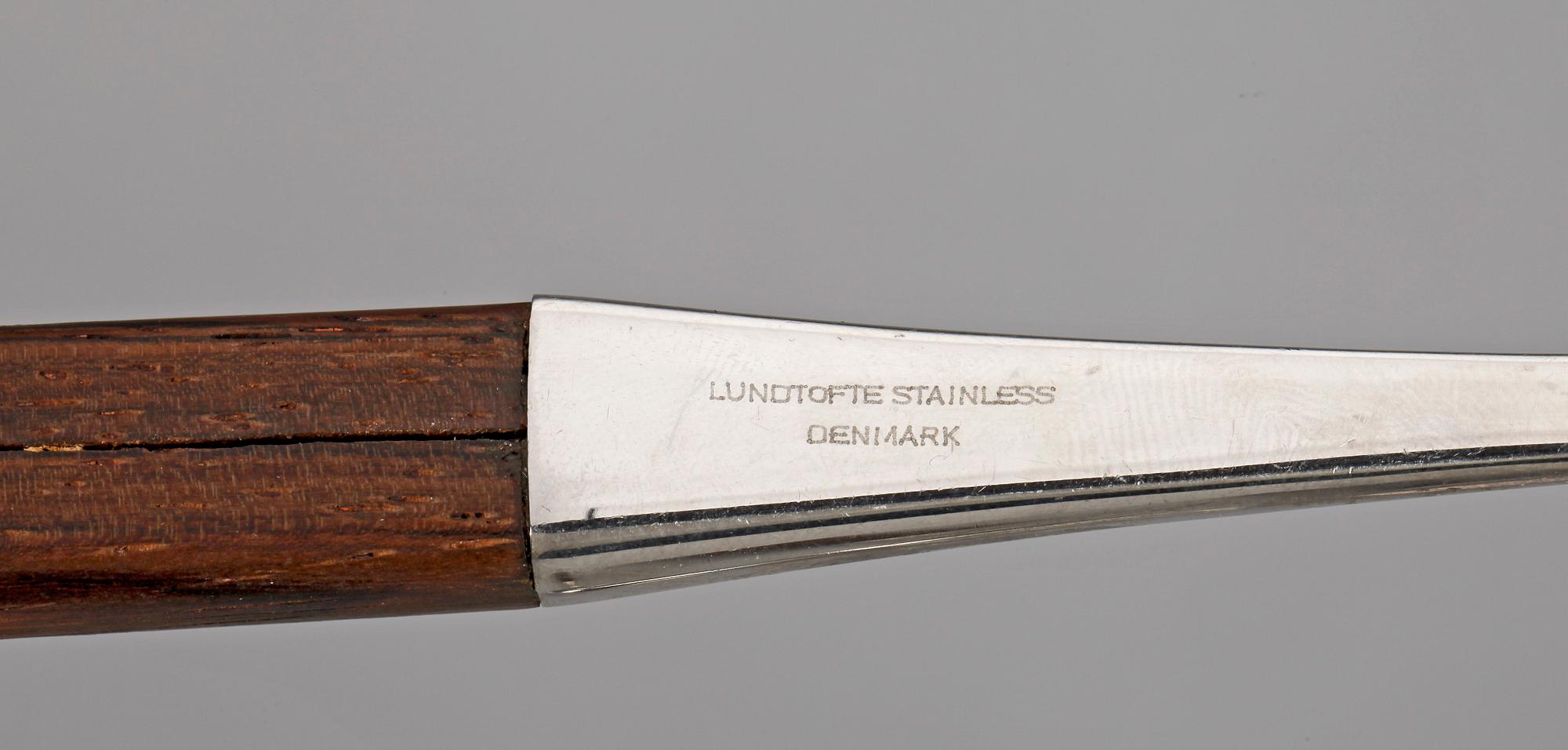 BESTICKSEVIS, 45 delar, Lundtofte, Danmark, 1960-tal.