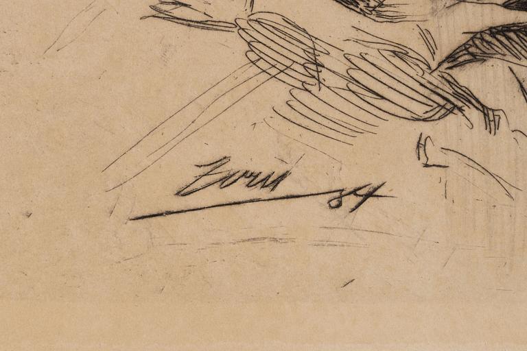 Anders Zorn, "Axel Herman Hägg III".