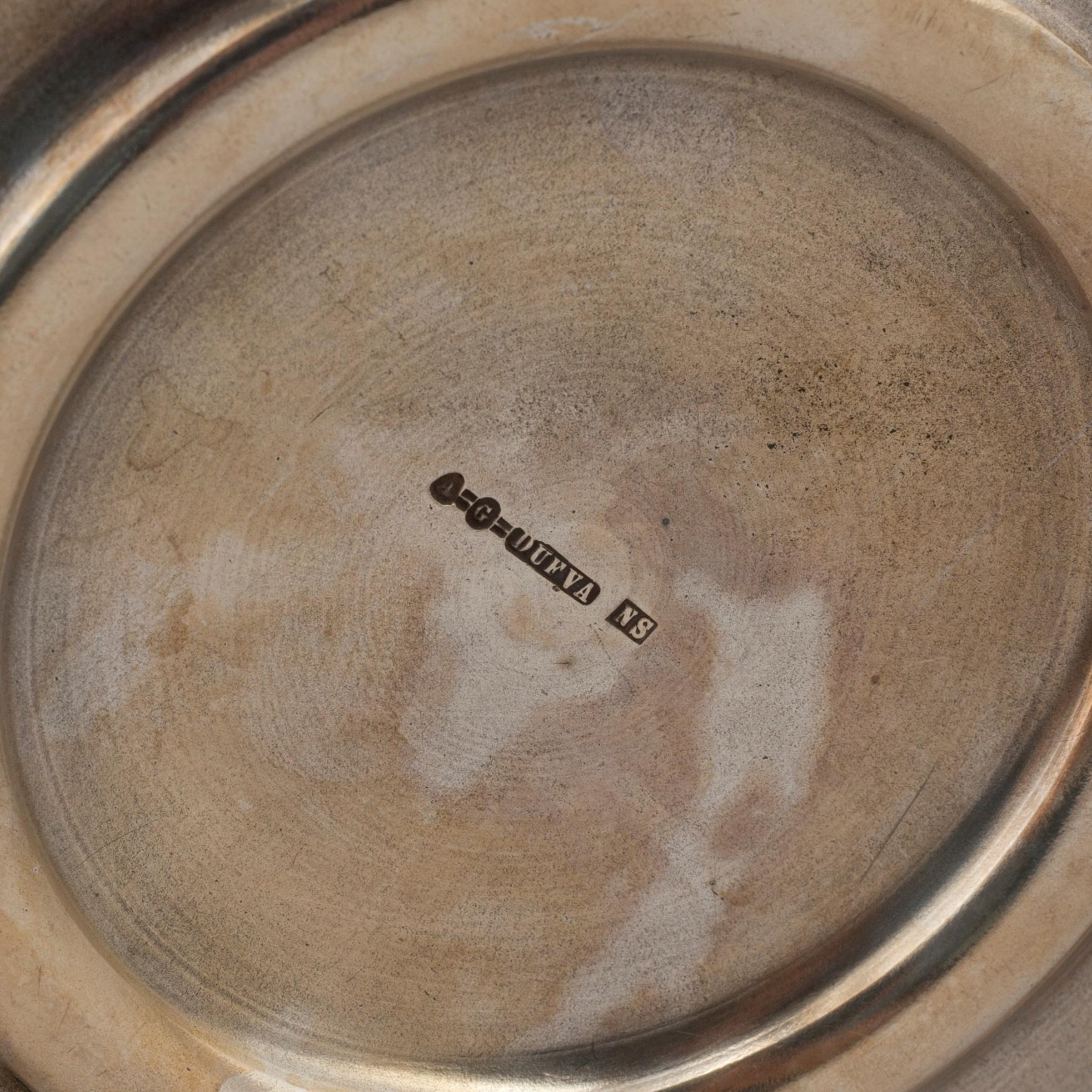 An early 20th century silver plated ice bucket by A.G. Dufva.