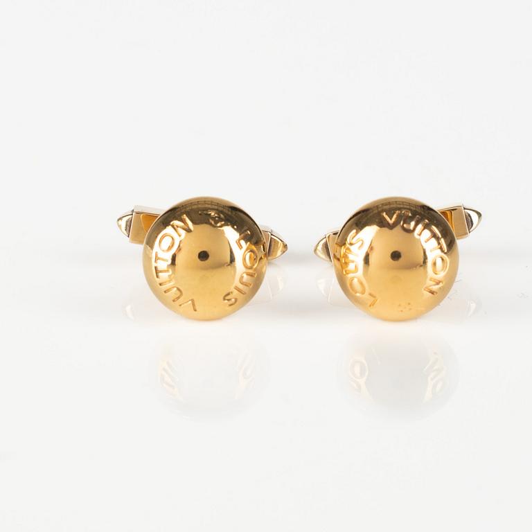 Louis Vuitton, cufflinks.