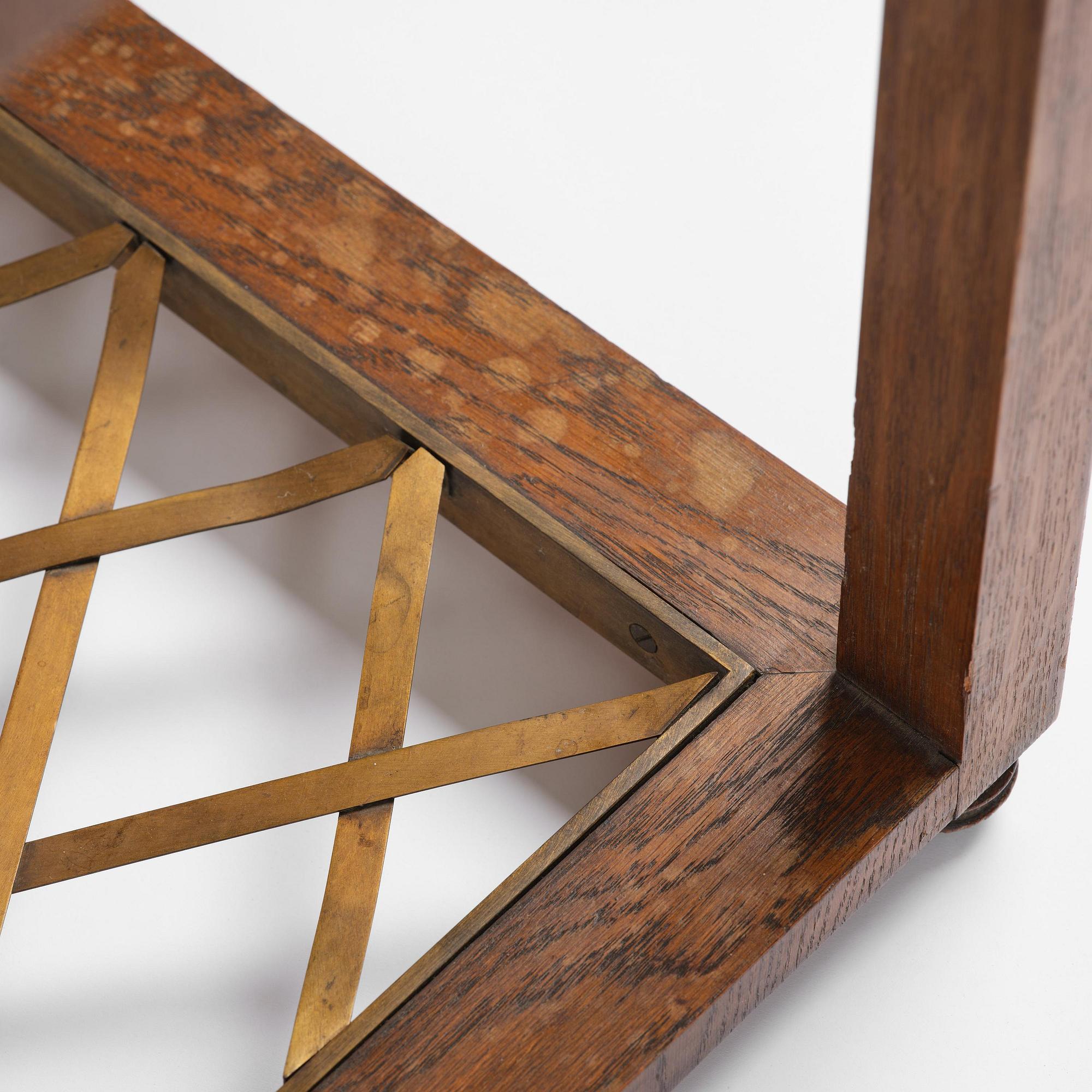 Niels Holger Rasmussen, an oak coffee table, Denmark, ca. 1924-27.