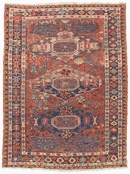 An antique Soumak carpet, East cucasus, ca 184 x 124 cm.