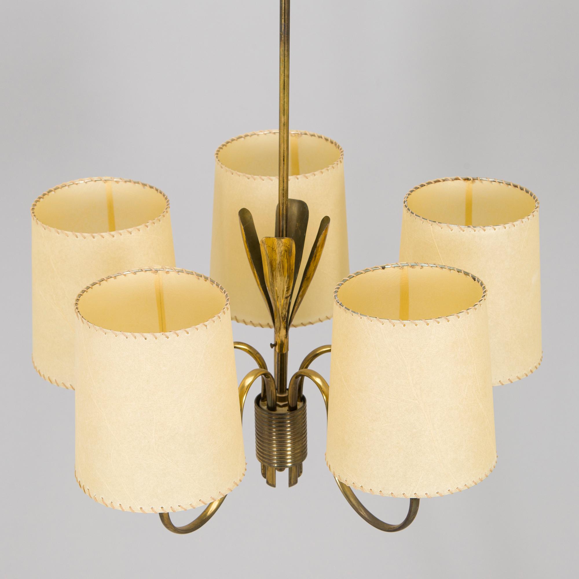 Paavo Tynell, a mid-20th century ceiling light '9030' for Taito.