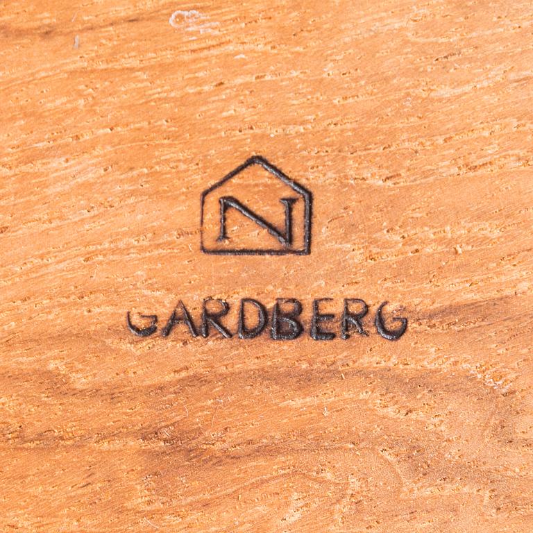 Bertel Gardberg, ströare samt underlag 5 st,  Finnmade Gardberg, Norrmark slöjd.