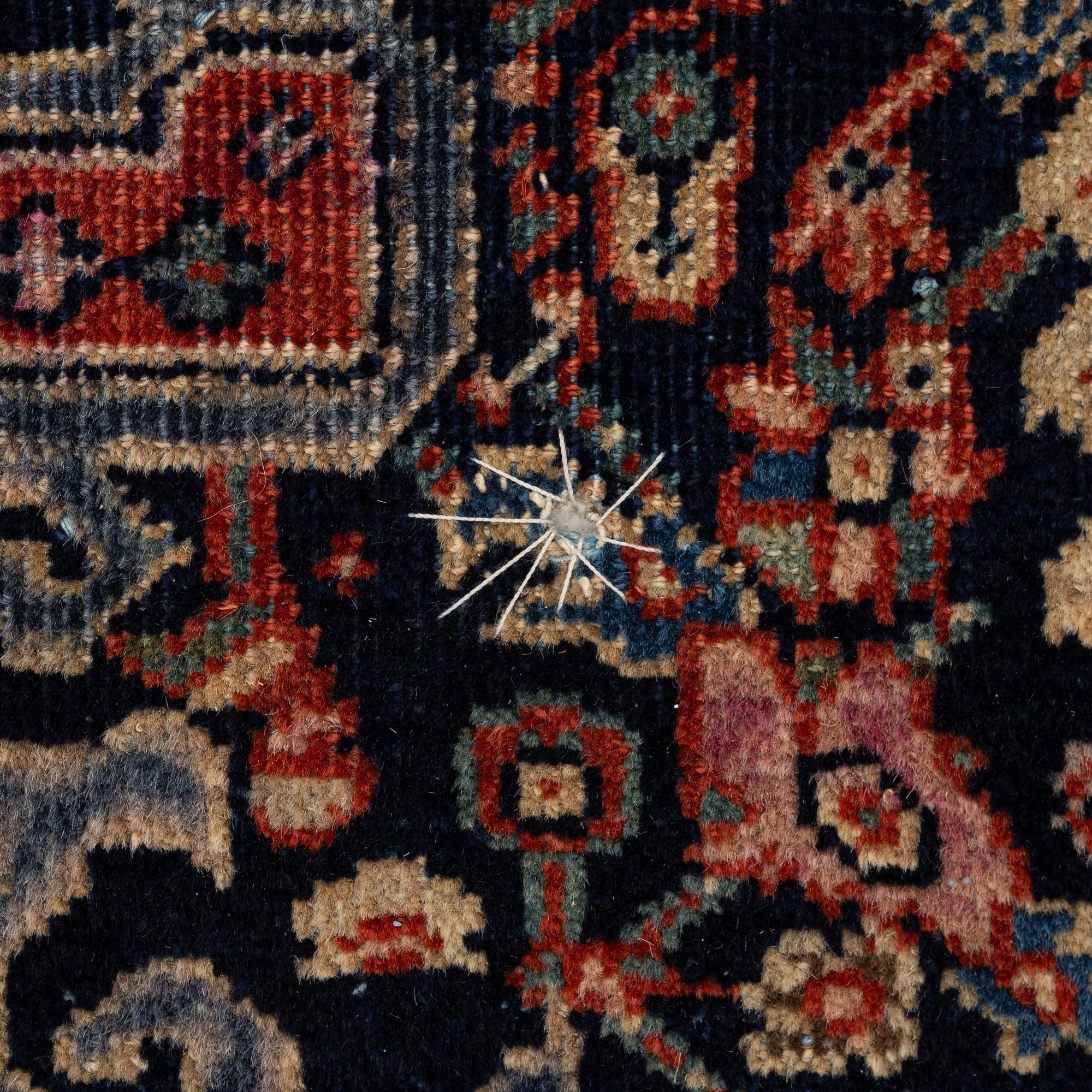 A Bidjar rug, West persia, c. 180 x 127.