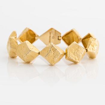 Lapponia bracelet 18K gold , design by Björn Weckström.