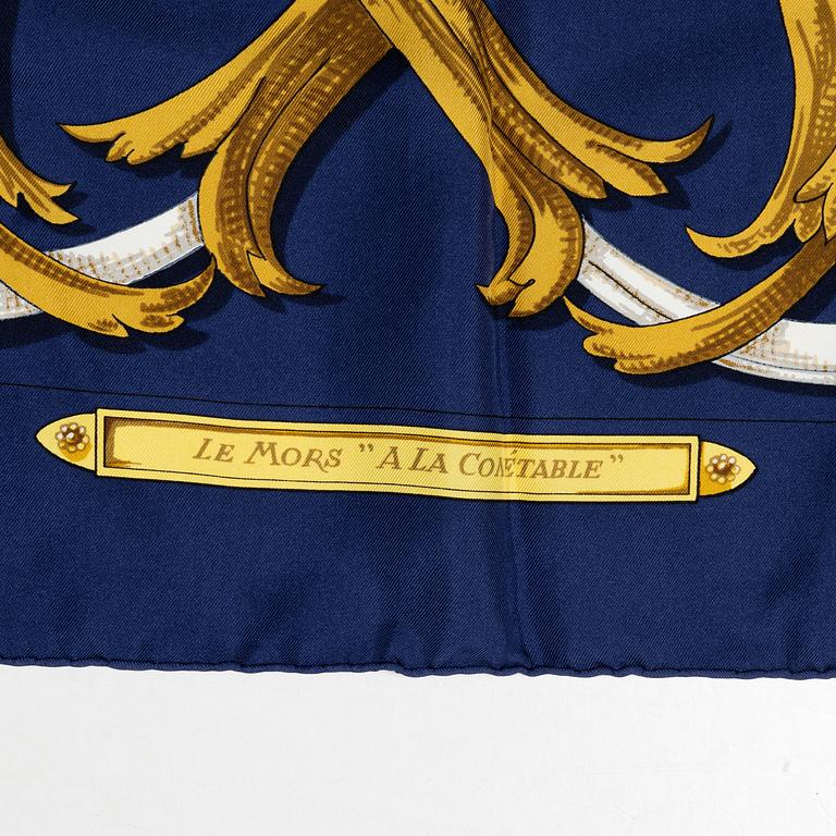 Hermès, Scarf, "Le Mors "A la Conétable"".