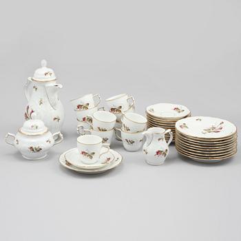 KAFFESERVIS, 25 delar, porslin, Rosenthal, 1900-talets andra hälft.