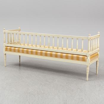 A second half of the 20th century Gustavian style sofa.