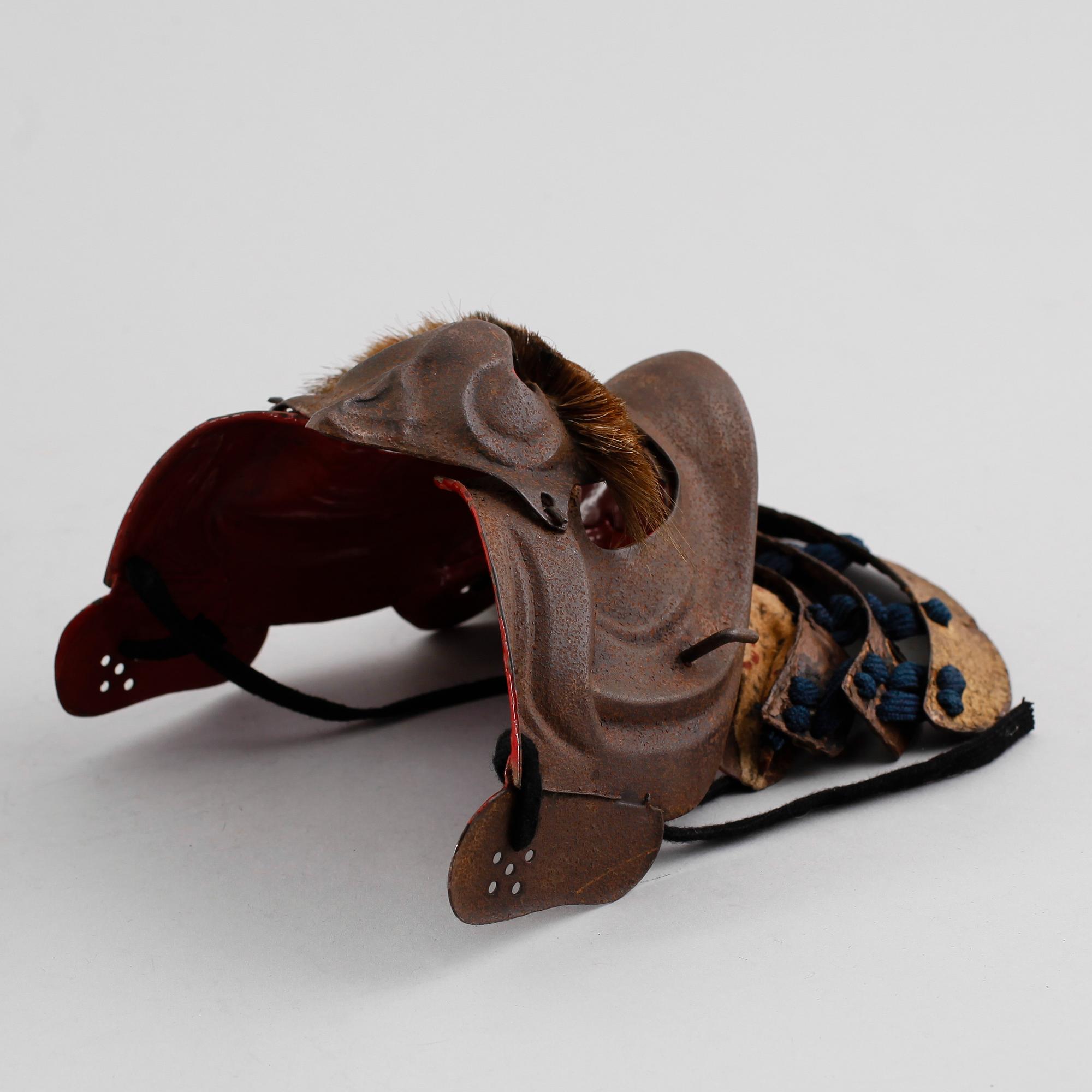 MASK, järn, Mempo, 1650-1750.