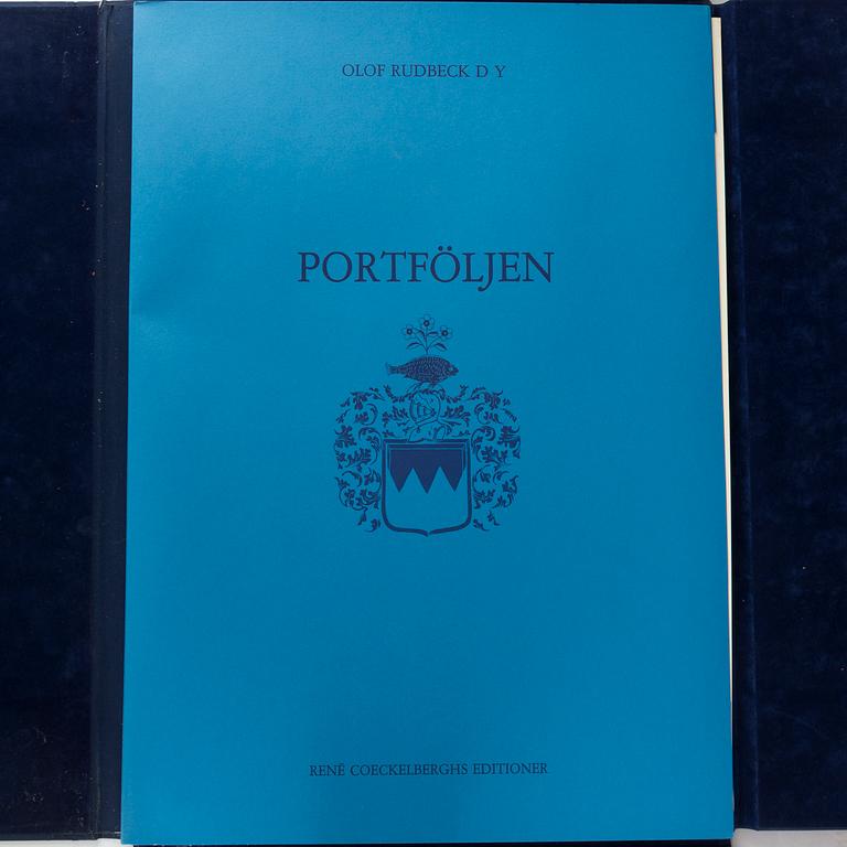 OLOF RUDBECK D.Y., efter. "Portföljen" samt "Fogelboken", två band. René Coeckelberghs Editioner, Stockholm, 1985-6.