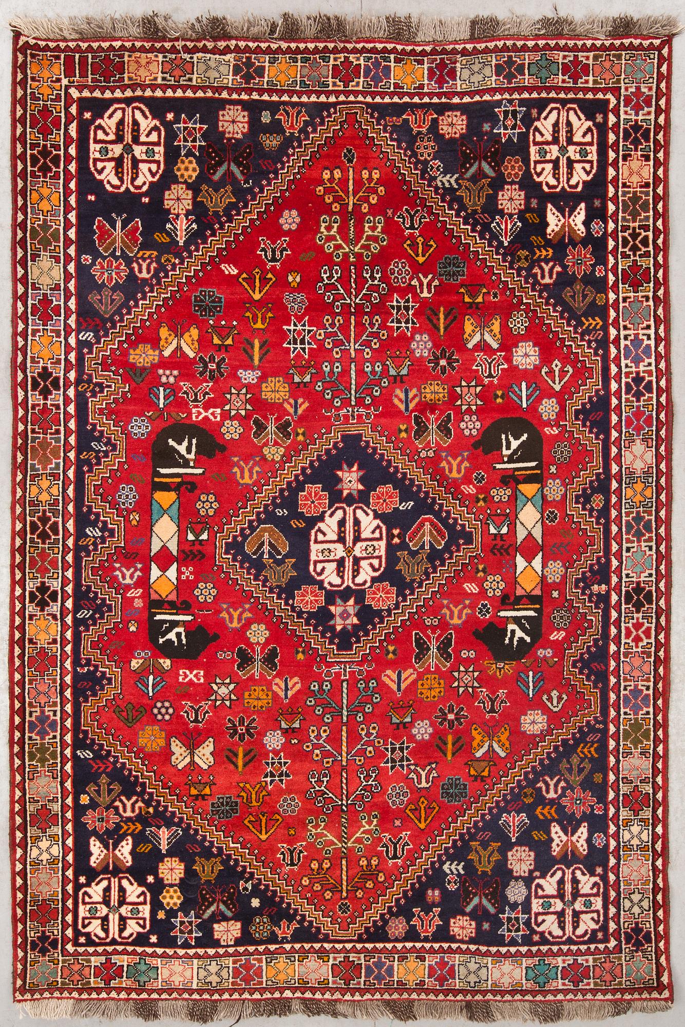 MATTA, old, Kashgai, ca 245 X 160 cm.