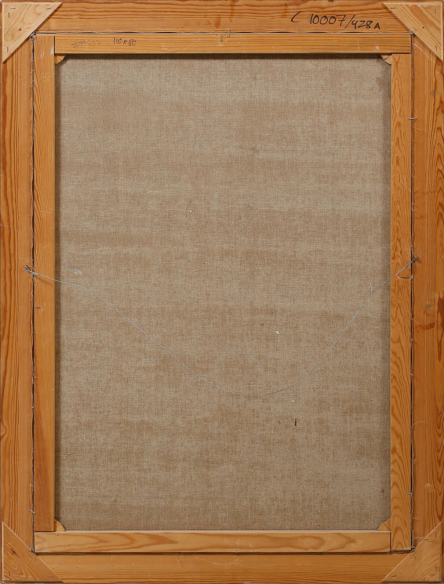 KNUT VALINDER, olja på duk, signerad.