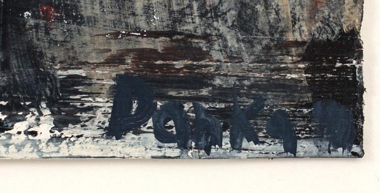DANKA JAWORSKA, blandteknik, signerad,