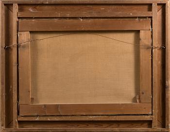 OKÄND KONSTNÄR 1800-TAL, Dusseldorfskolan, olja på duk, otydligt signerad.