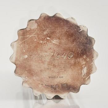 Kay Fisker, a sterling silver coctailshaker, company Anton Michelsen, Copenhagen 1940's.