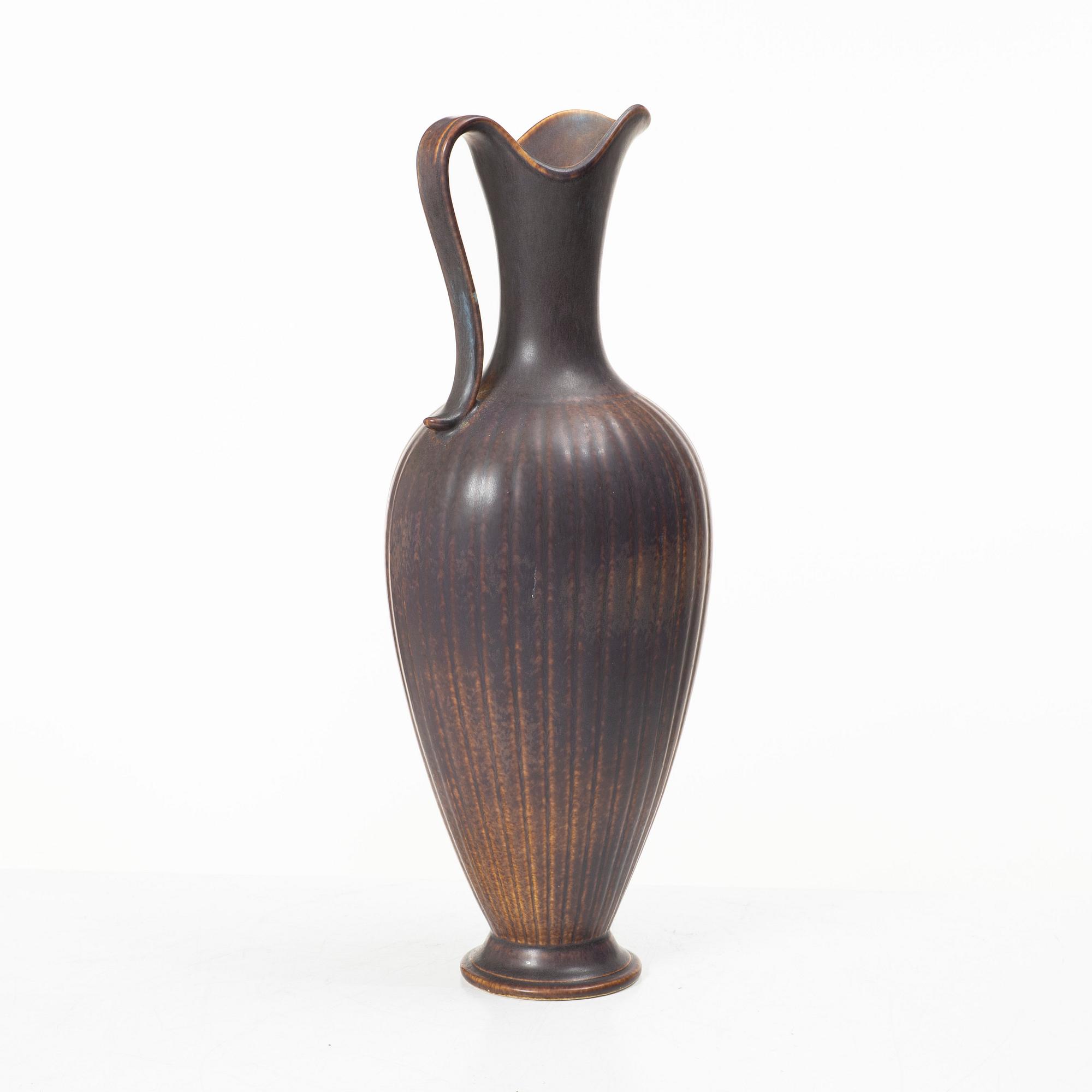 Gunnar Nylund, hänkel vase, Rörstrand.
