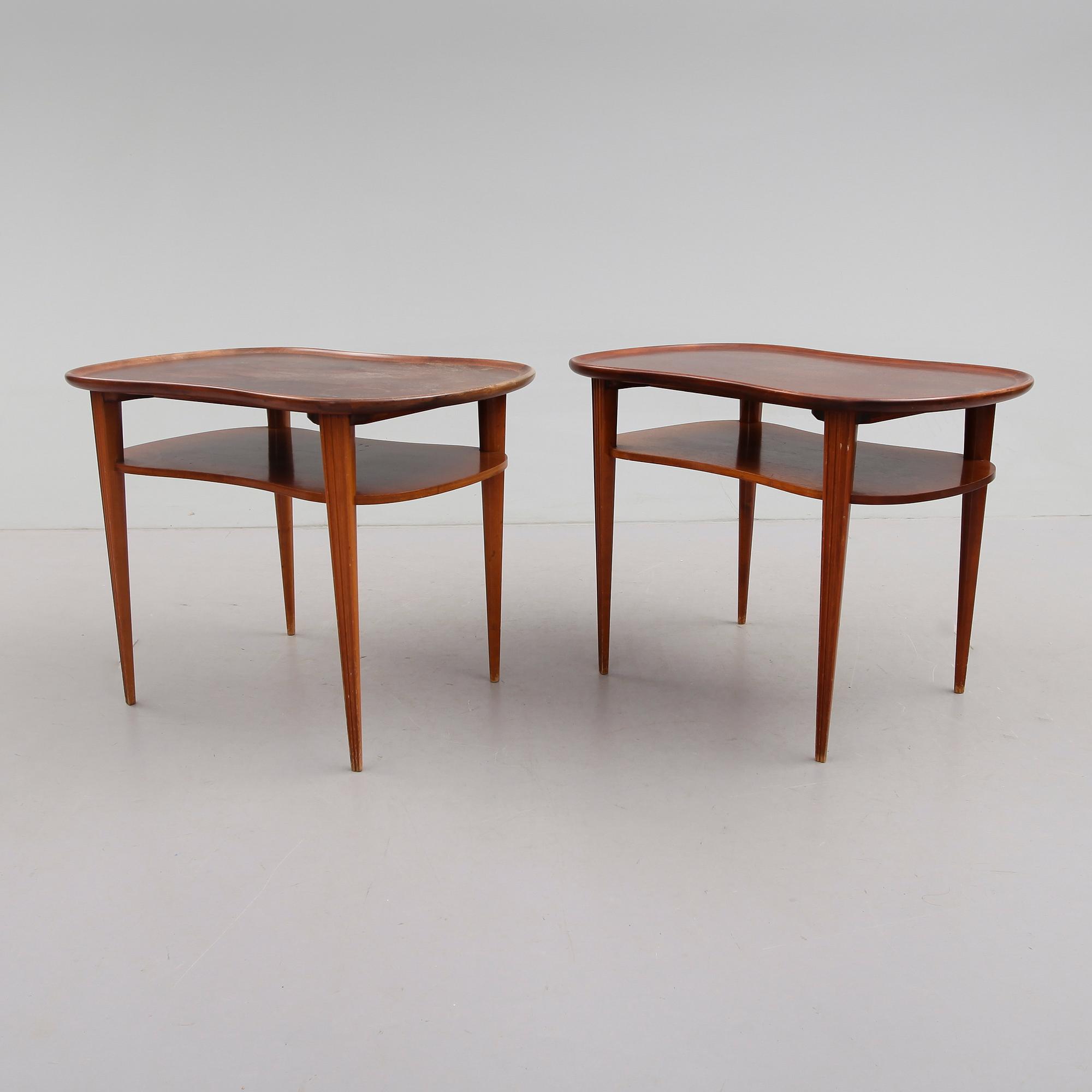 BORD, 2 st, 1950-tal, Ditzingers.