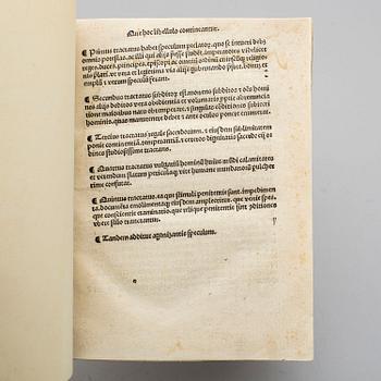 BOK, Incunable, Nürnberg 1495.