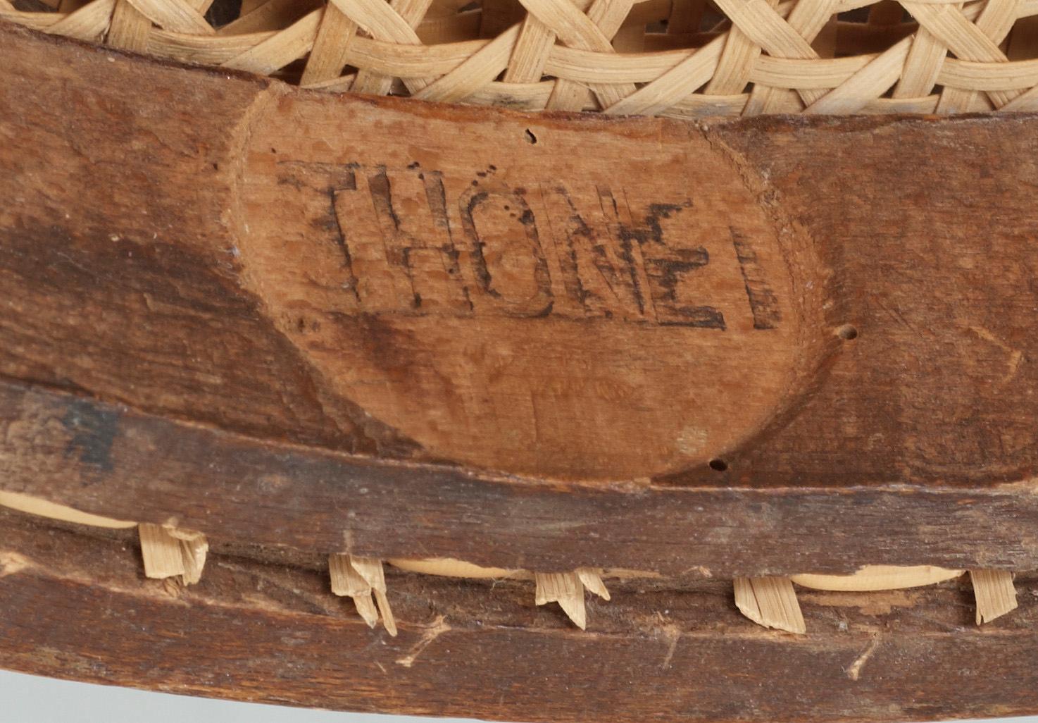 STOLAR, 4 st, Thonet, Wien, 1900-talets första hälft.