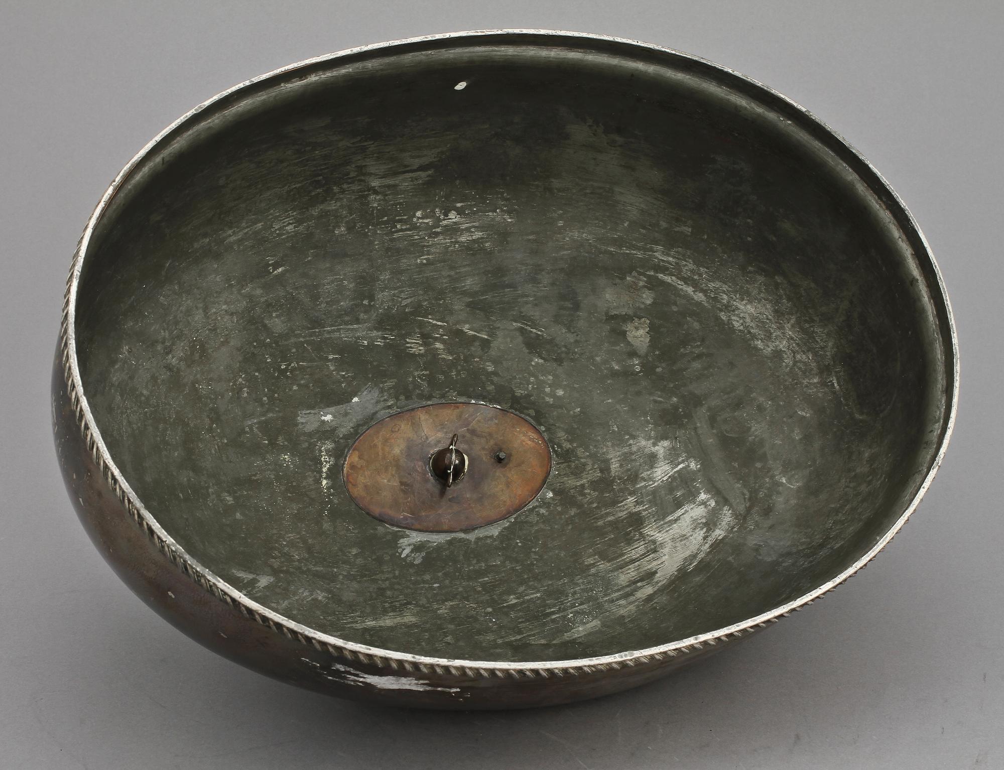 STEKHUV, nysilver, sekelskiftet 1800/1900-tal.