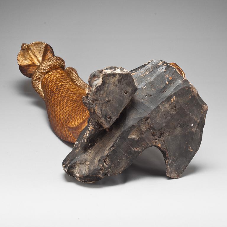 SKULPTUR, skulpterat trä. Asien, 1900-tal.