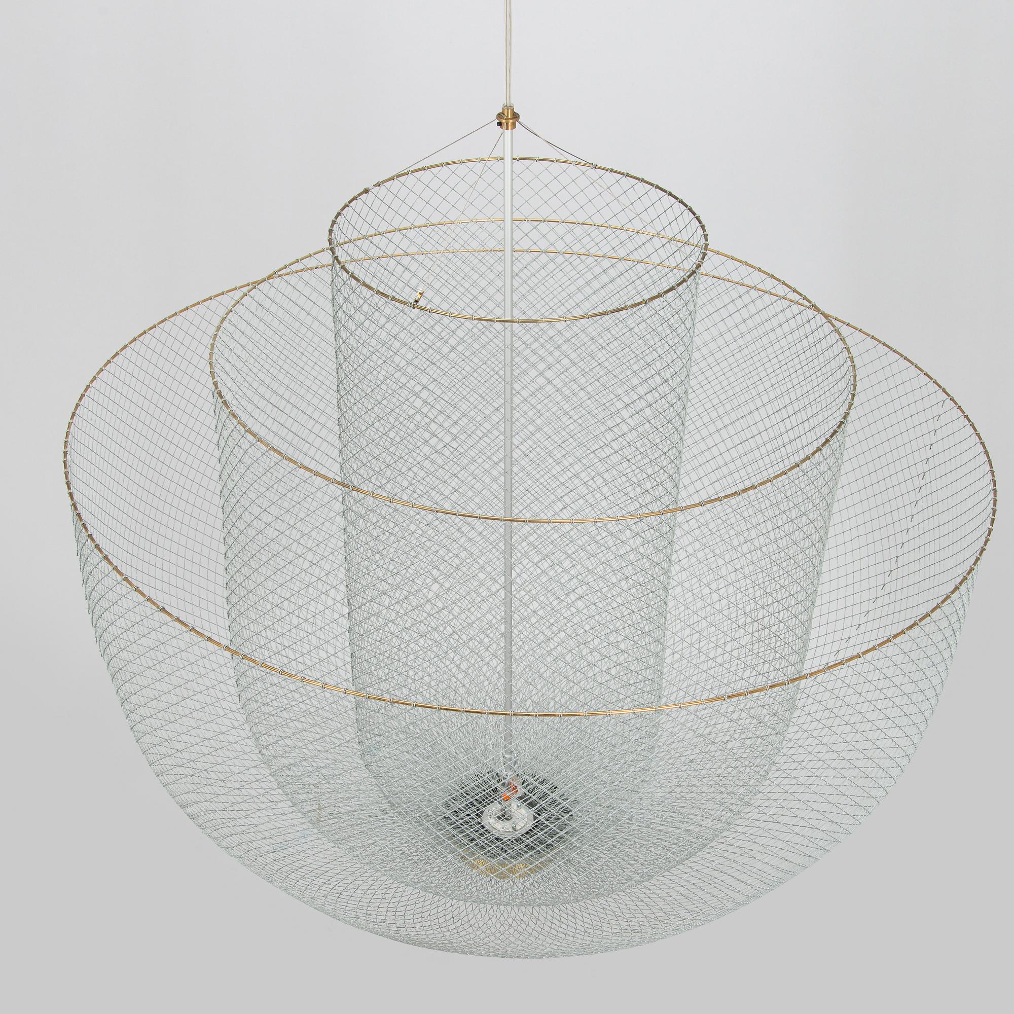 Rick Tegelaar, kattovalaisin "Meshmatics Chandelier", Moooi.