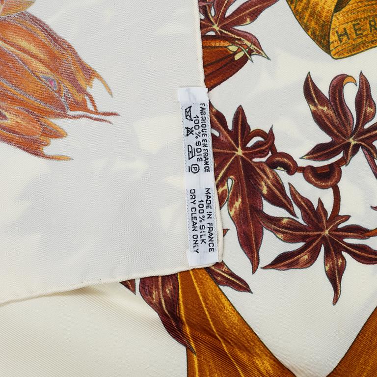 Hermès, scarf, "Passiflores".