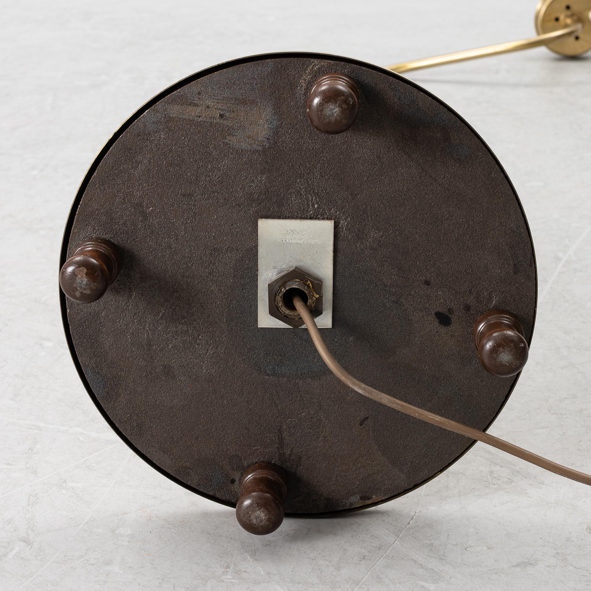 Josef Frank, a model 2568 floor lamp, Firma Svenskt Tenn, Sweden.