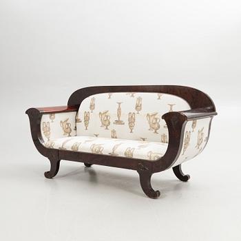 Sofa, Empire style, early 20th century.