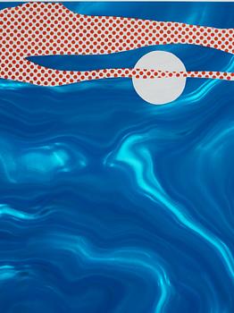 Roy Lichtenstein, "Moonscape" ur "11 Pop Artists, Volume I".