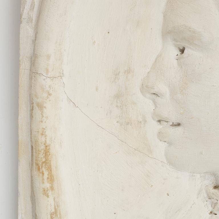 A plaster relief, 20th Century.