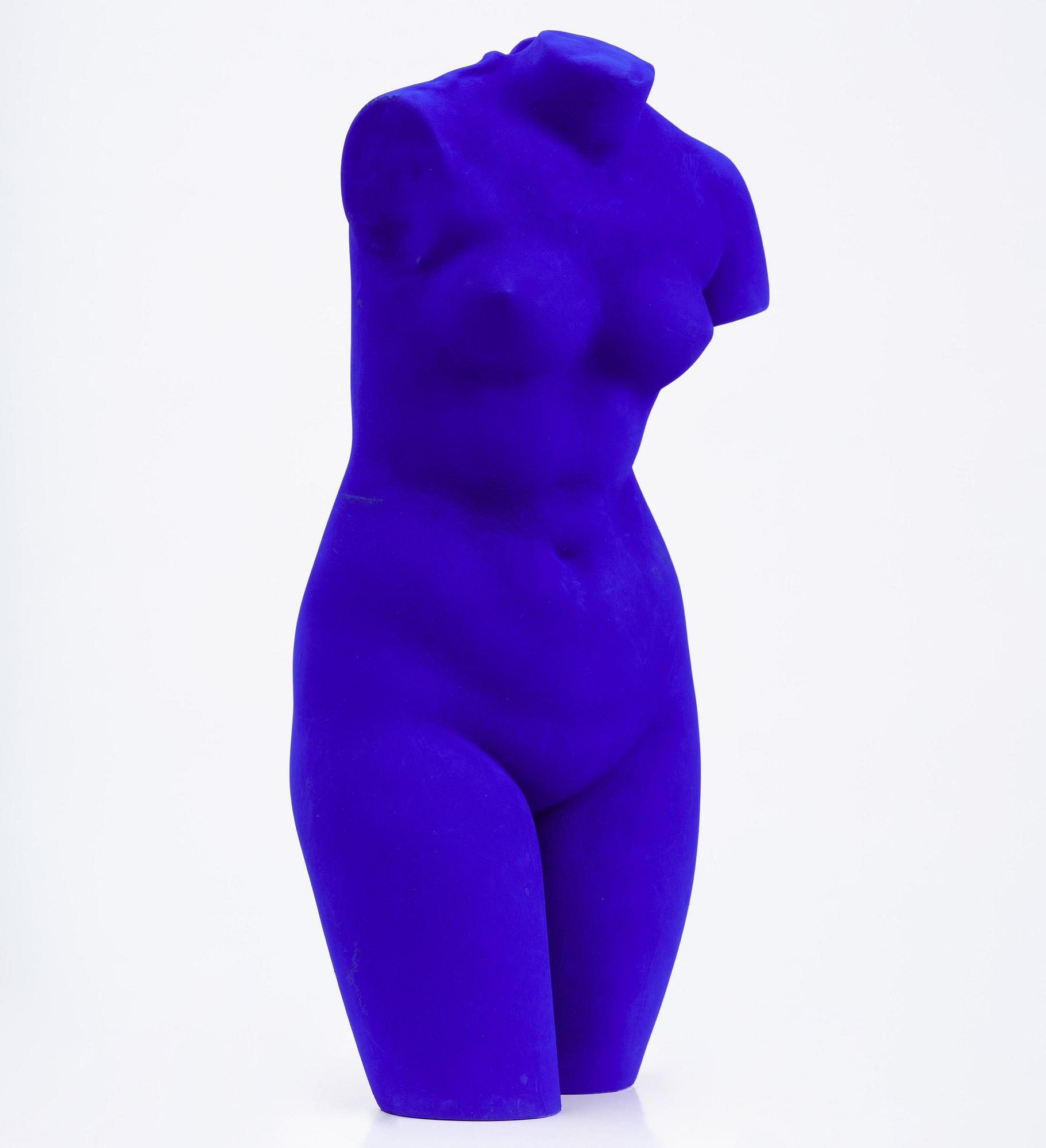 Yves Klein, "La Vénus d’Alexandrie (Vénus Bleue)".