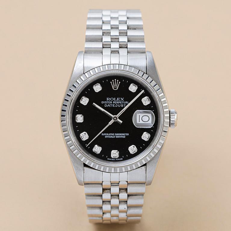 Rolex, Datejust, "Diamond Dial", ca 1987.