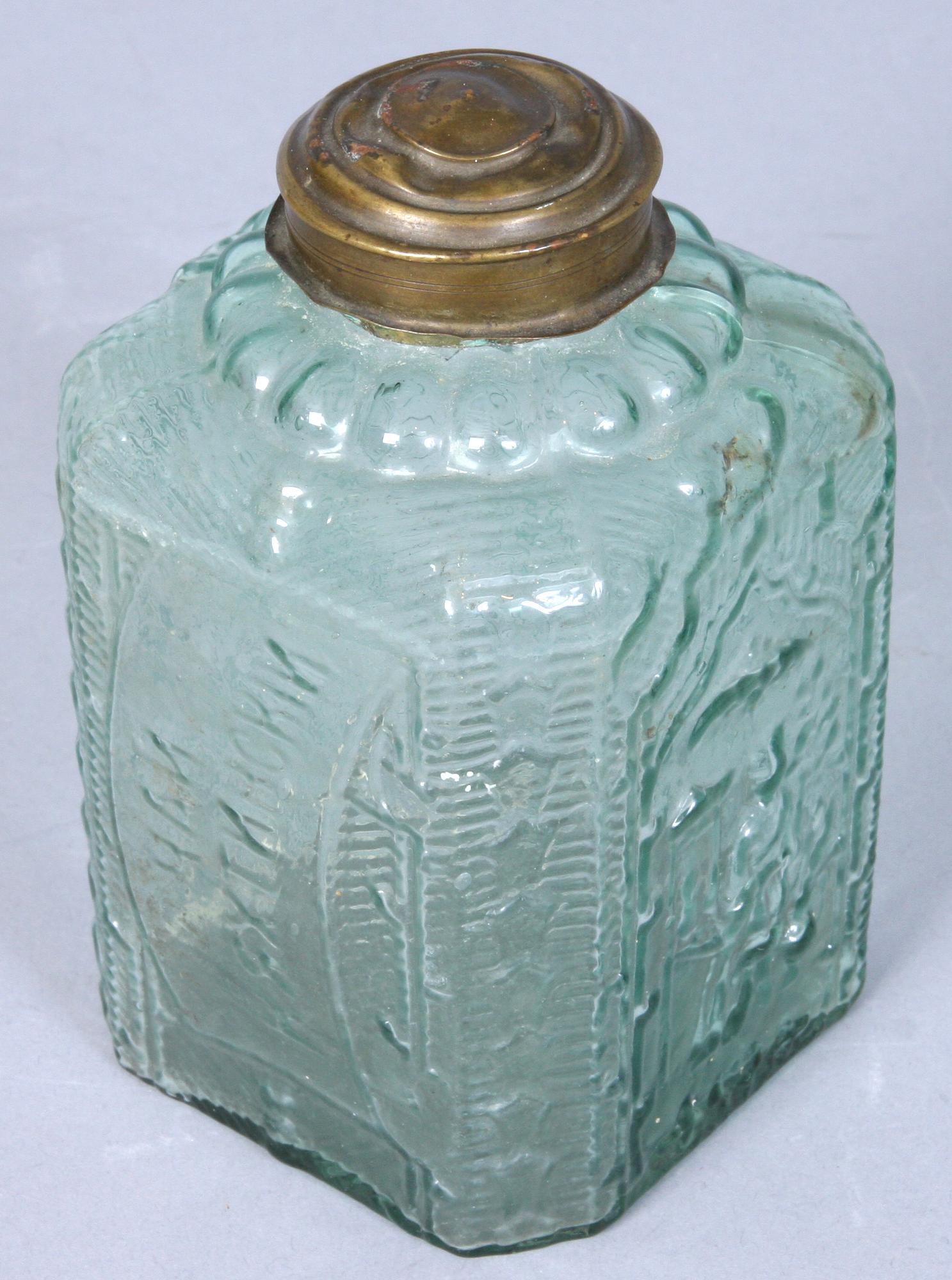TEDOSA, glas, samt LIKÖRGLAS, 1800-tal.
