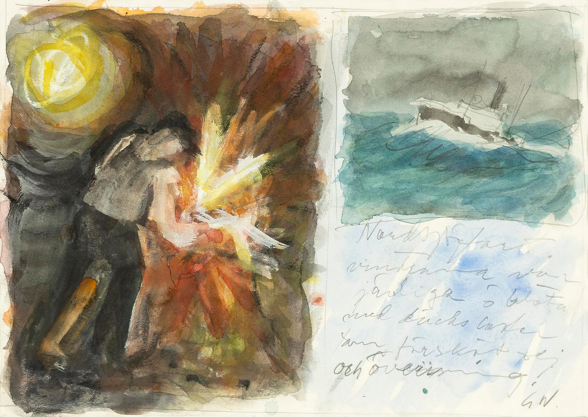 Gösta Werner, "Nordsjöfart".