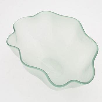 Sven Palmqvist, a signed 'Kantara' glass bowl, Orrefors.
