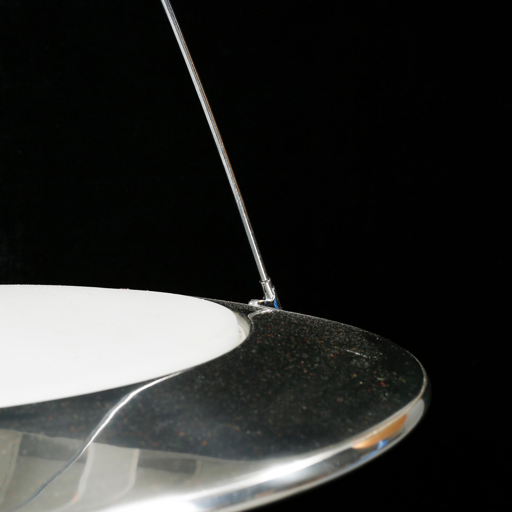 TAKLAMPA, "Mira S", Arteluce, Flos. 1900-talets andra hälft/2000-tal, höjd ca 58 cm.