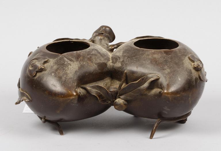 VAS, brons, asiatisk, 1900-tal.