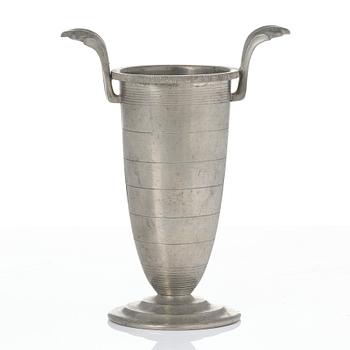 Sylvia Stave, a set of three vases, C.G. Hallberg, Stockholm, 1930s.