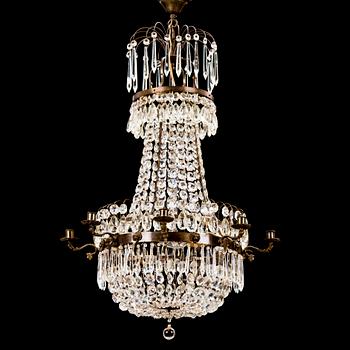 A 20th century chandelier.