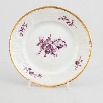 A 61-piece porcelain dinner service, Royal Copenhagen, Denmark, early 20th century.
