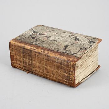 BOK, 3 vol i ett band, "Nuovo intinerario d´Italia di Franco Scoto", Padua 1654.