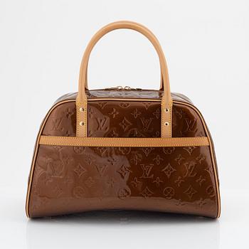 Louis Vuitton, a bronze vernis leather 'Tompkins Square' bag, 2001.