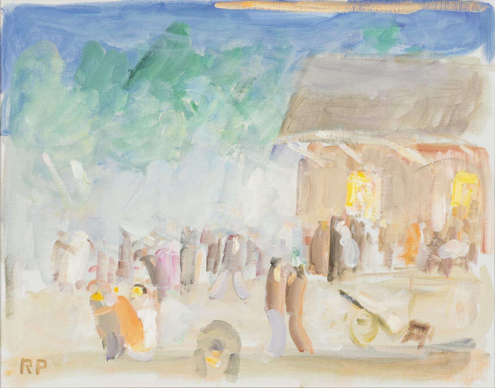 Ragnar Person, "Järnvägsstationen".