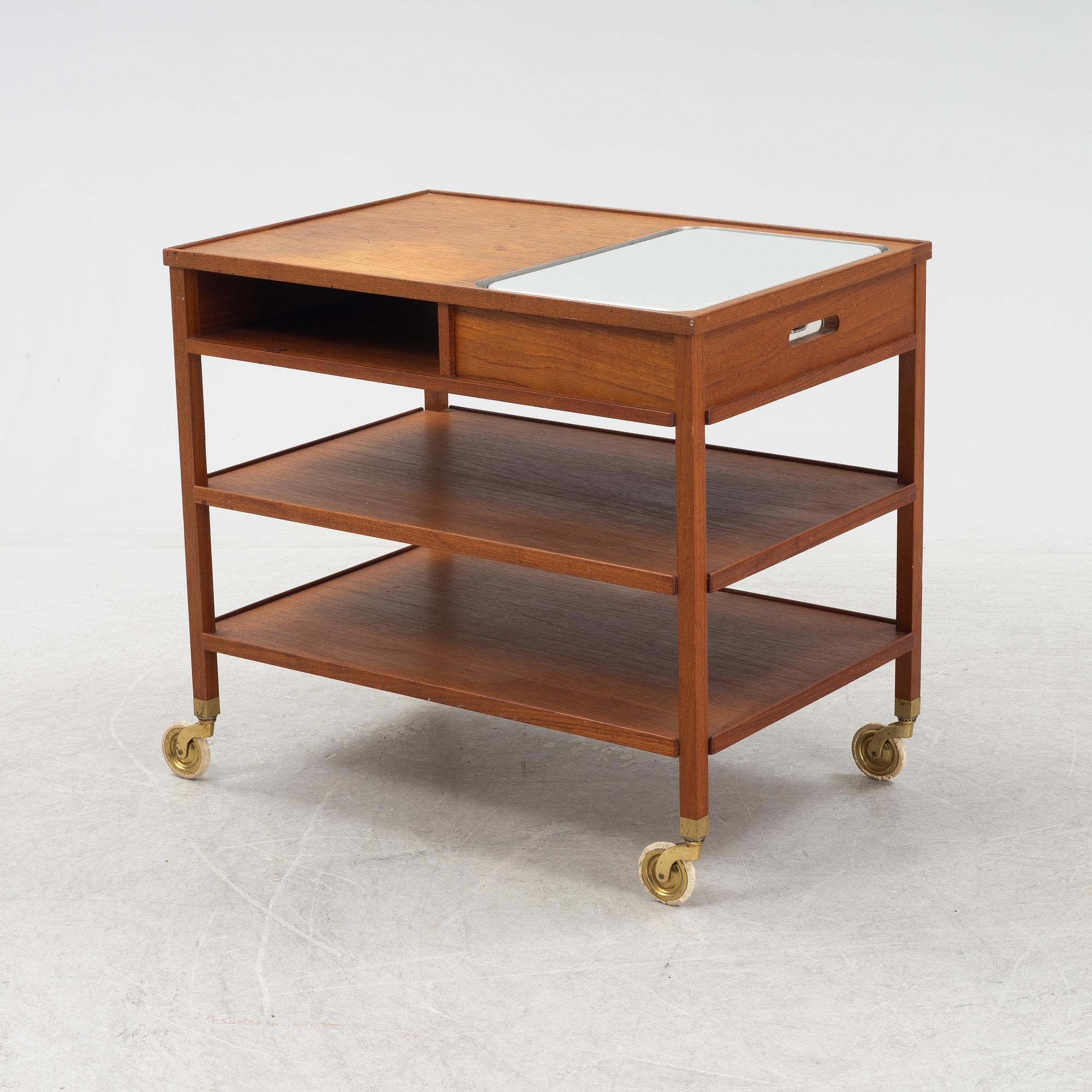 Josef Frank, serveringsvagn, modell 2177, Firma Svenskt Tenn.