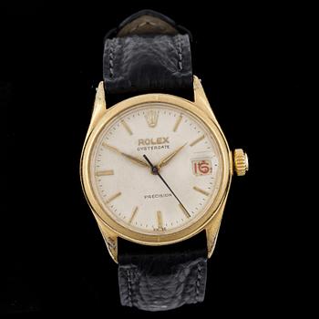 ARMBANDSUR, Rolex, Oysterdate, Precision, doublé, 1950/60-tal.