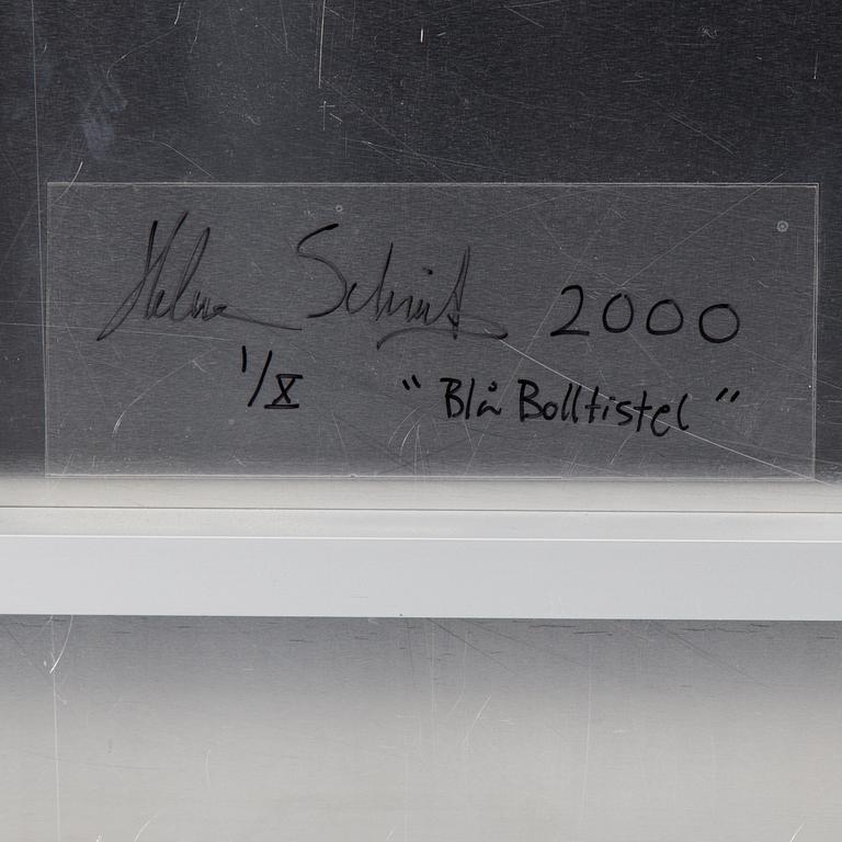 HELENE SCHMITZ, fotografi monterat på aluminium, signerat Helene Schmitz, daterat 2000 och numrerat I/X à tergo.
