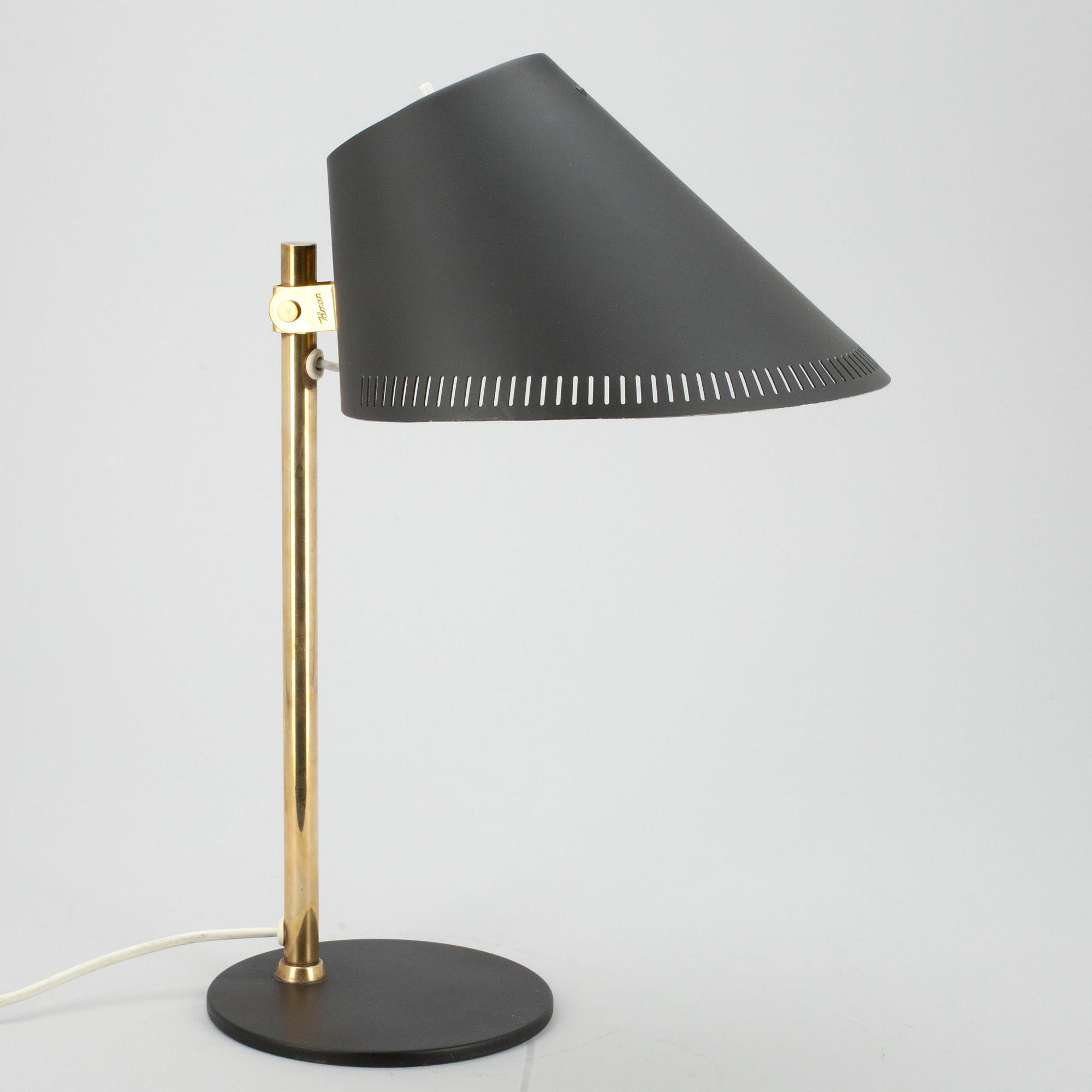 BORDSLAMPA, modell 9227, Paavo Tynell, Idman, 1900-talets mitt.